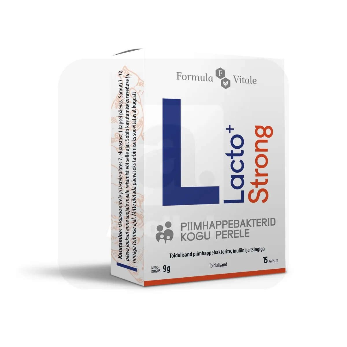 FORMULA VITALE LACTO+ STRONG KAPSLID N15 - Tootepilt