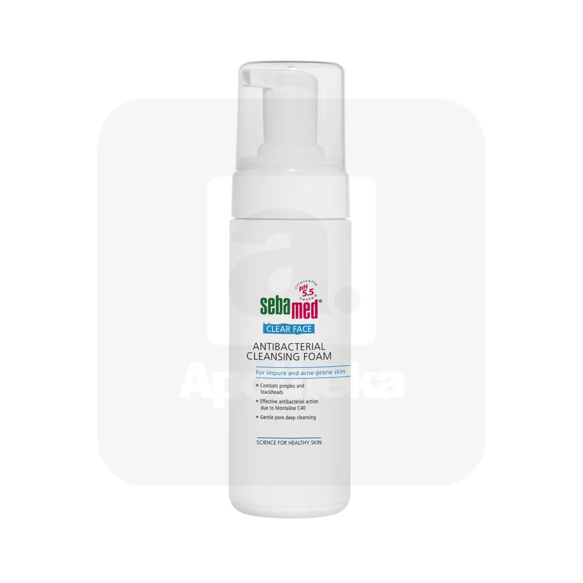 SEBAMED CLEAR FACE NÄOPUHASTUSVAHT 150ML - Tootepilt 1