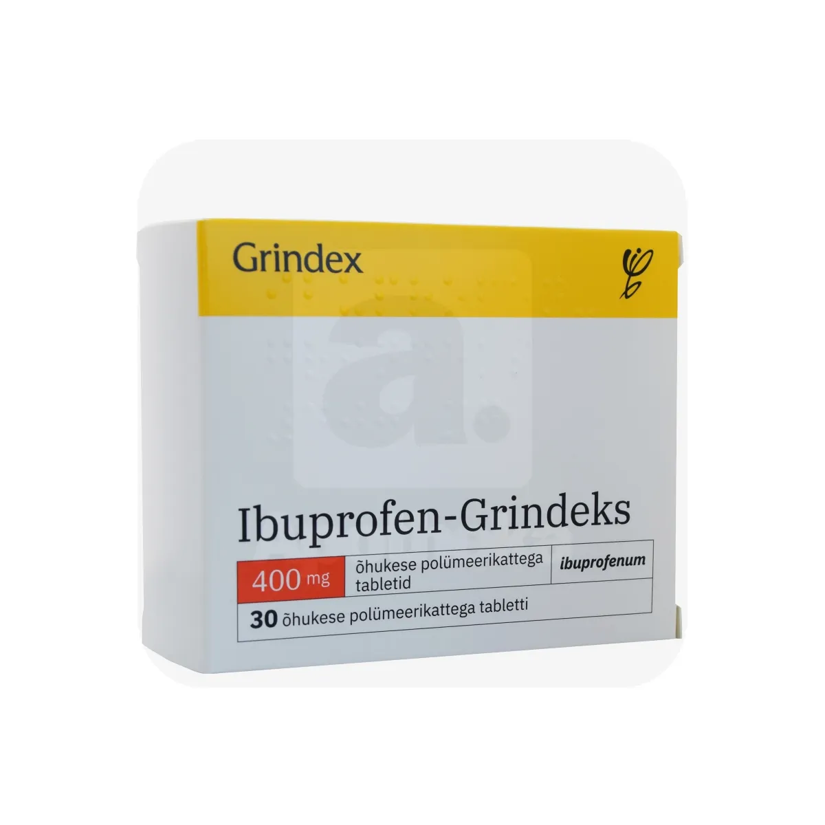 IBUPROFEN-GRINDEKS TBL 400MG N30 - Tootepilt