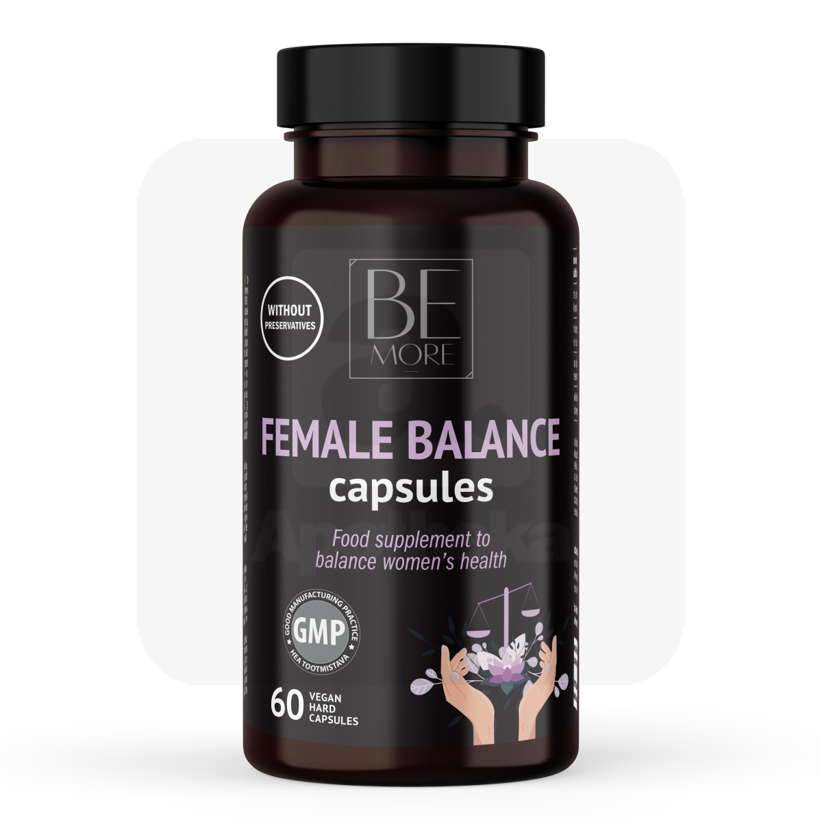 BE MORE FEMALE BALANCE KAPSLID N60 - Tootepilt