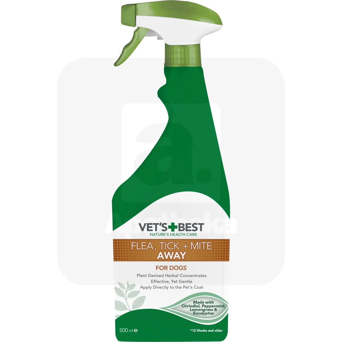 Vet's Best Natural kirbu- ja puugipeletaja koertele, 500 ml - Tootepilt