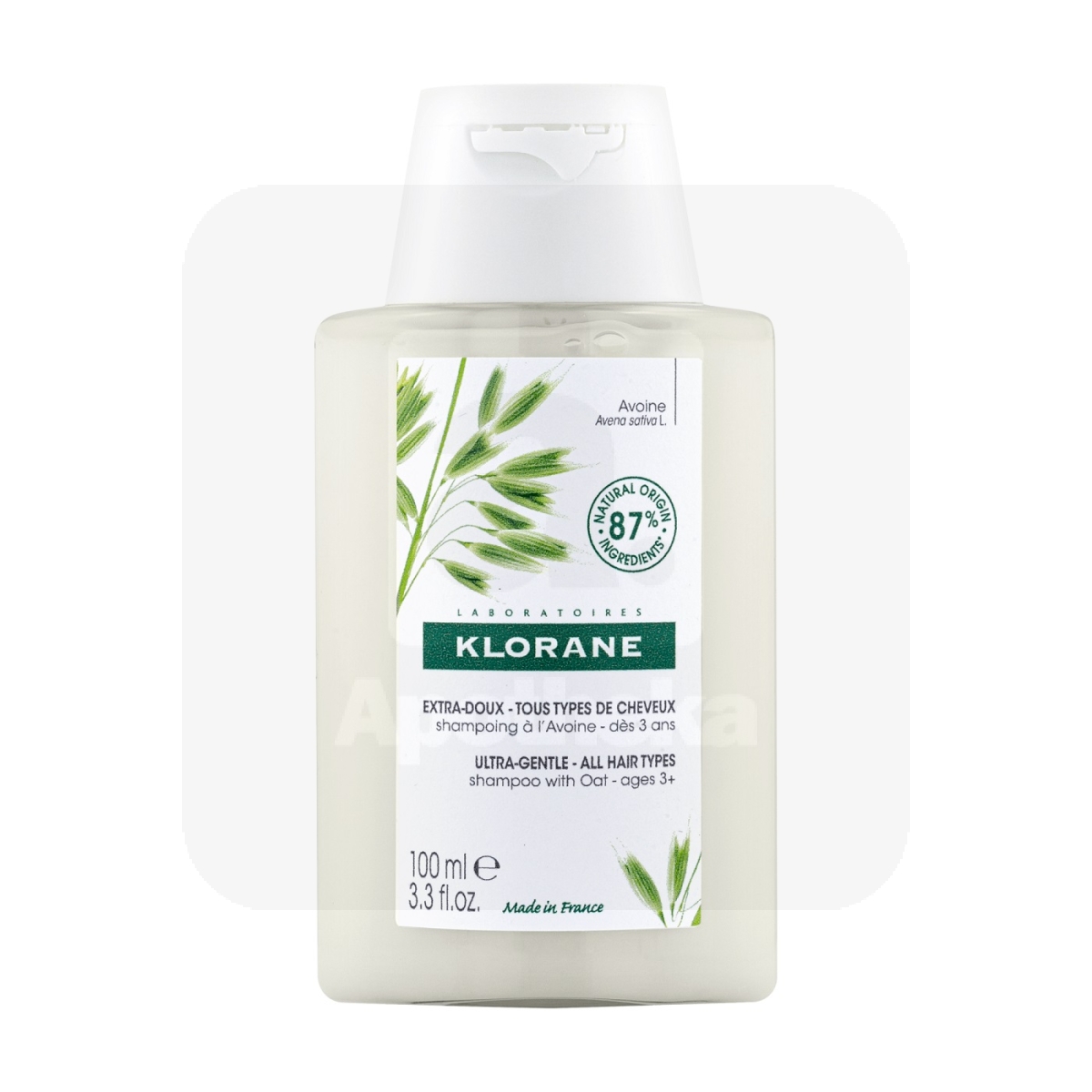 KLORANE SHAMPOON KAERAEKSTRAKTIGA 100ML - Tootepilt