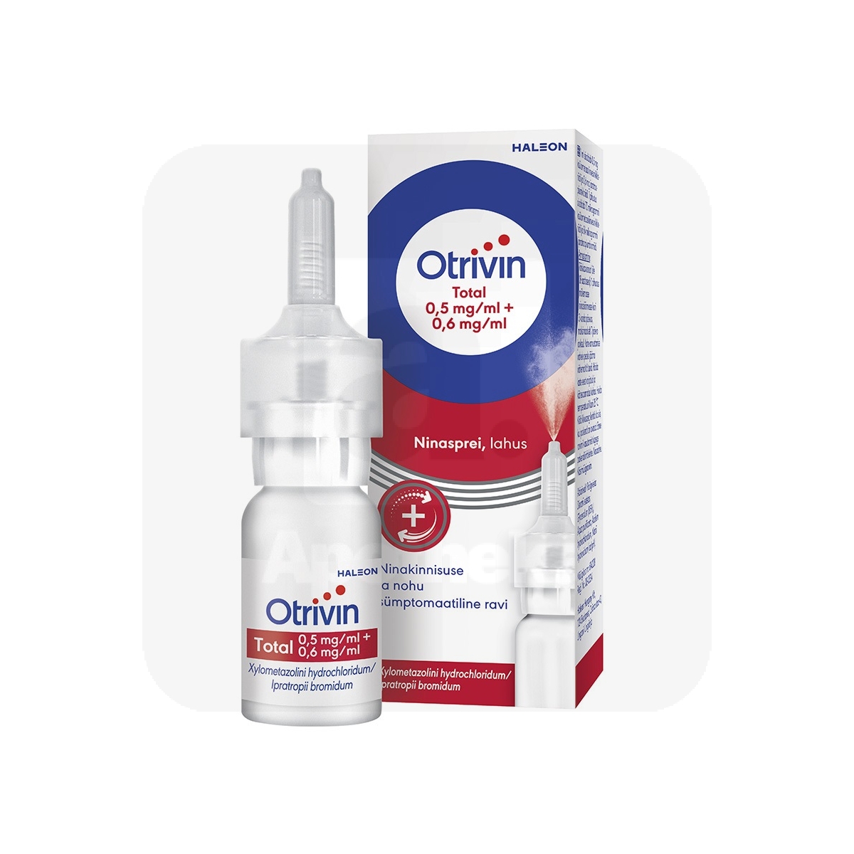 OTRIVIN TOTAL NINASPREI 0,5MG+0,6MG/ML 10ML - Tootepilt