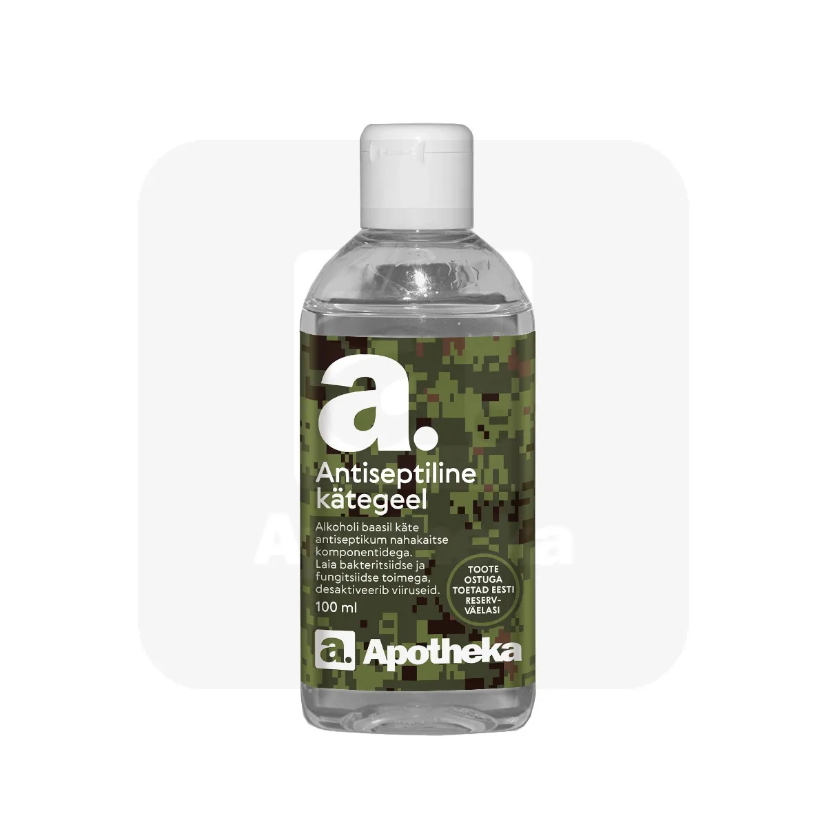 A. ANTISEPTILINE KÄTEGEEL 100ML - Tootepilt 1