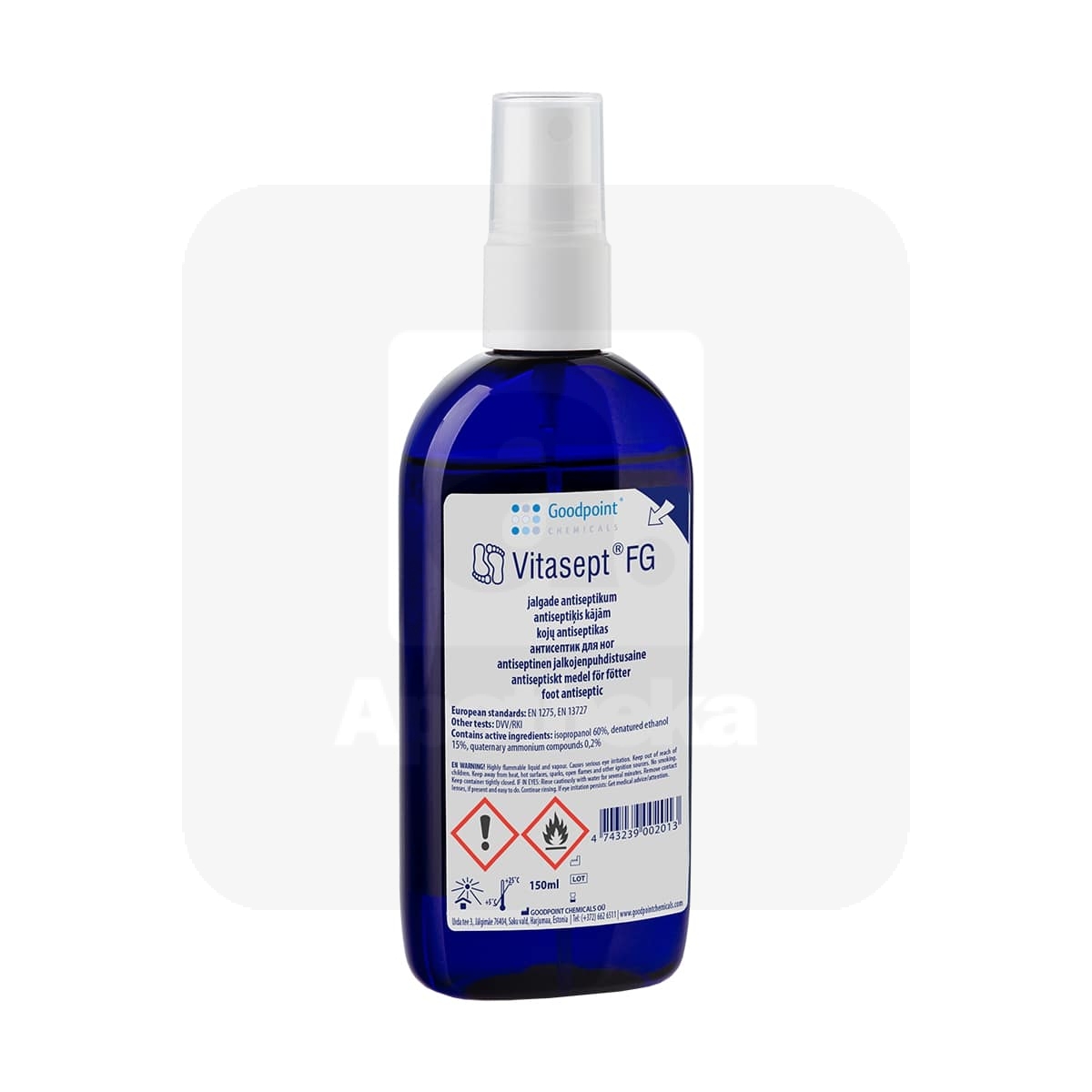 VITASEPT FG 150ML (ANTISEPTIK JALGADELE) - Tootepilt
