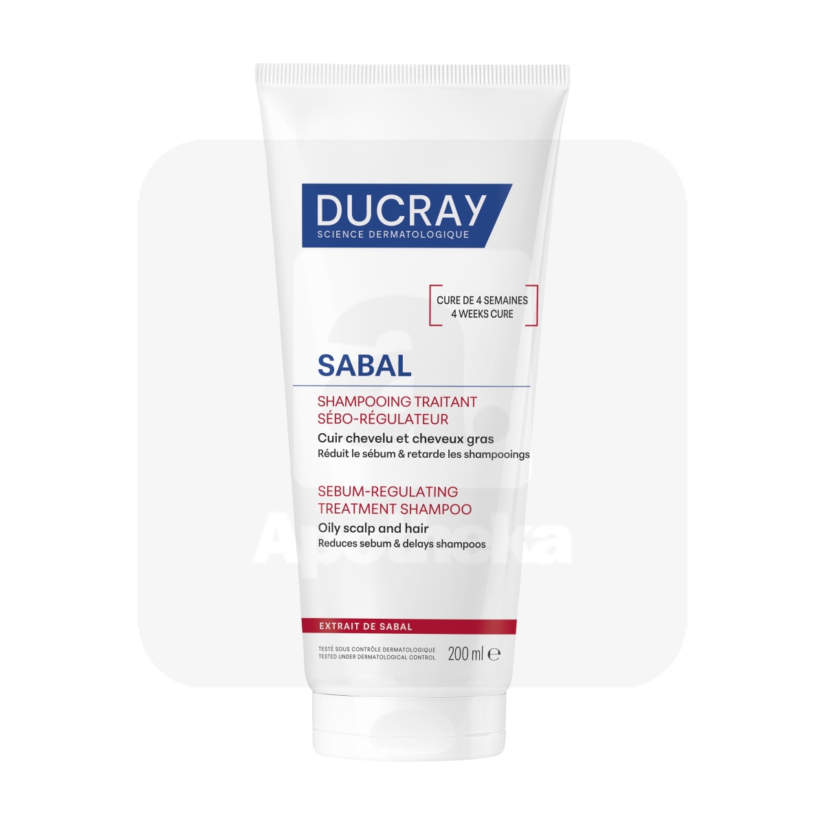 DUCRAY SABAL SHAMPOON RASUSTELE JUUSTELE 200ML - Tootepilt