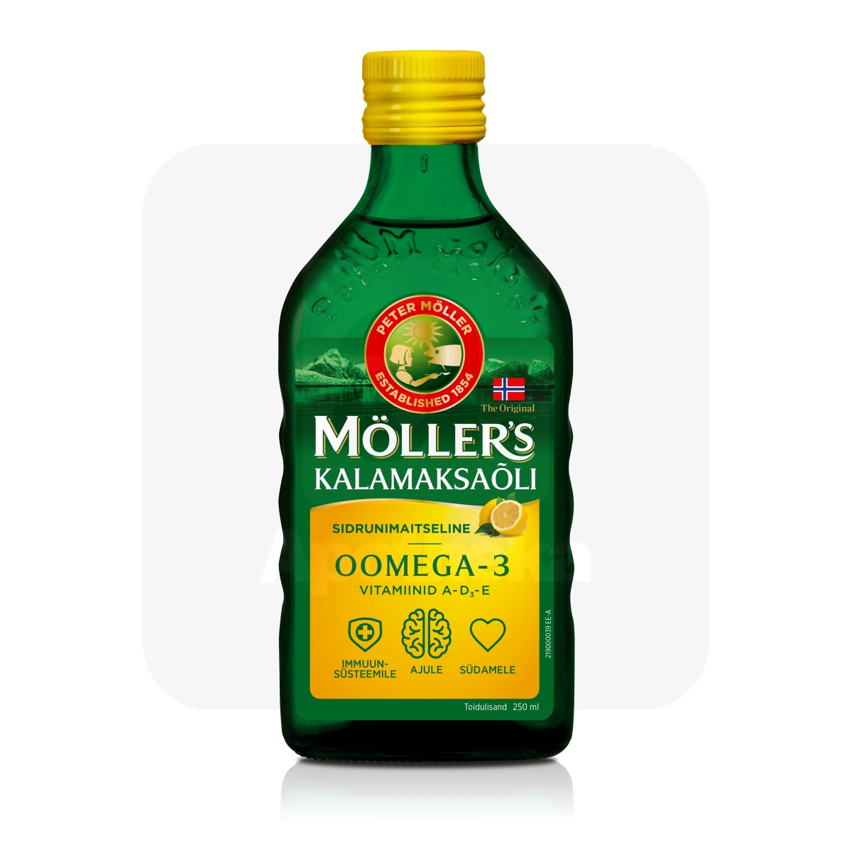 MÖLLERI KALAMAKSAÕLI (SIDRUNIMAITSELINE) 250ML