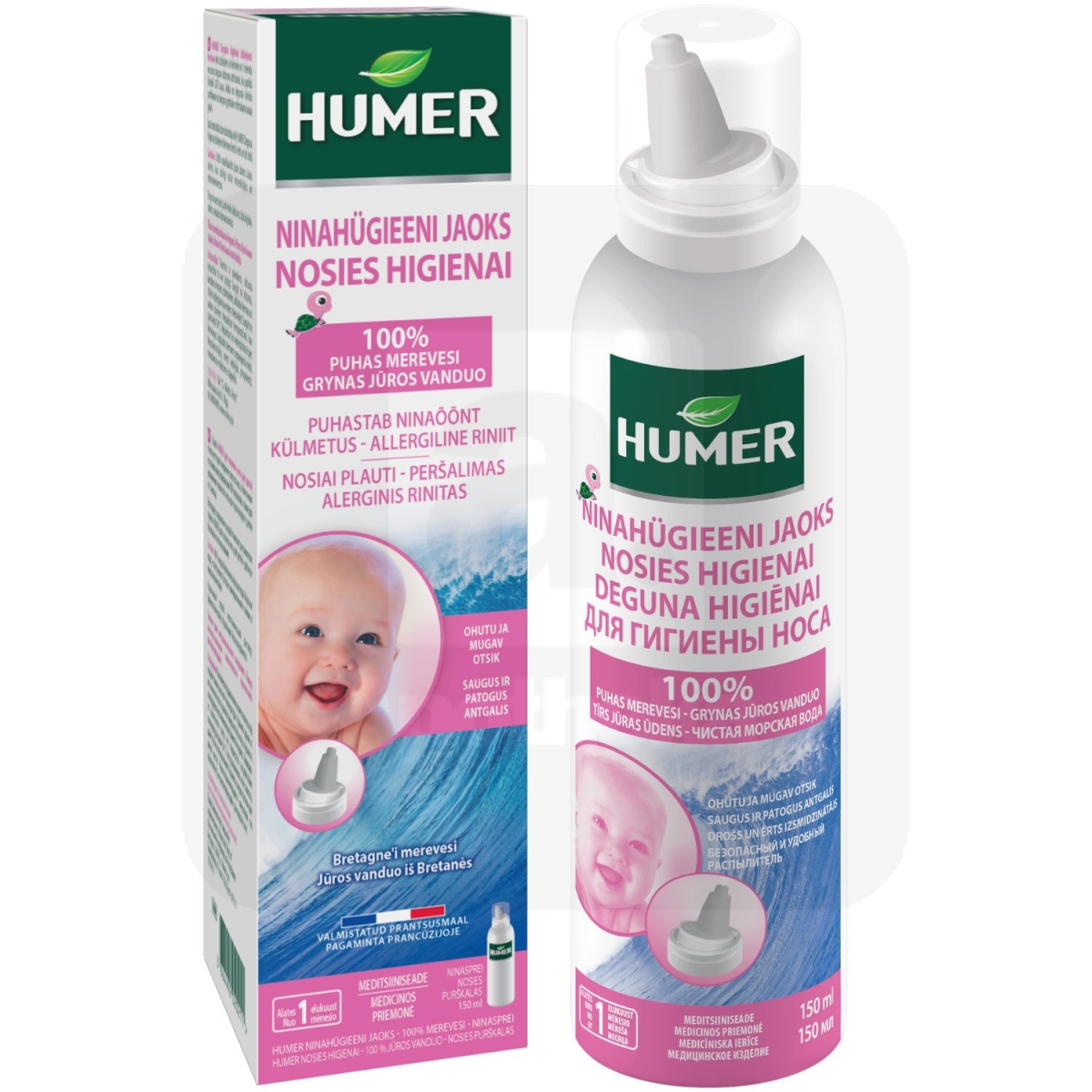 HUMER NINAHÜGIEENI JAOKS IMIKUTELE/LASTELE 150ML - Tootepilt