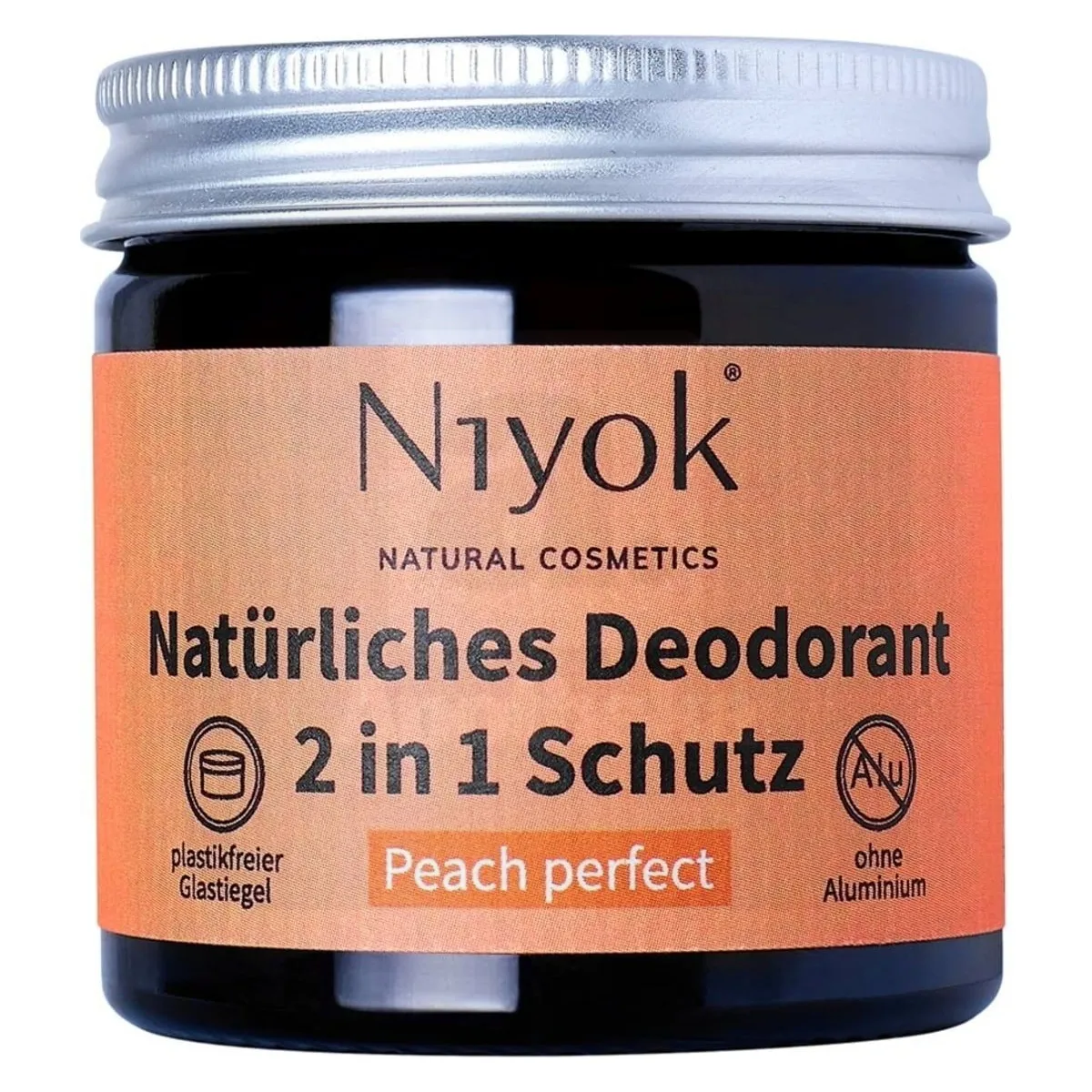 NIYOK KREEMDEODORANT PEACH PERFECT 40ML - Tootepilt