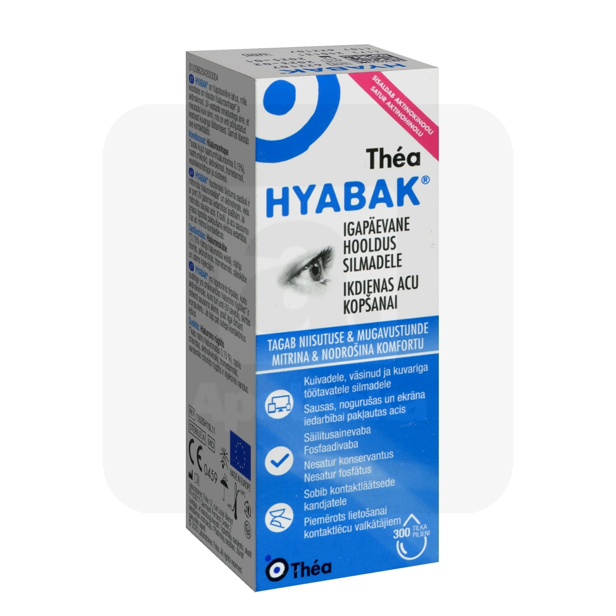 Hyabak niisutavad silmatilgad - Tootepilt