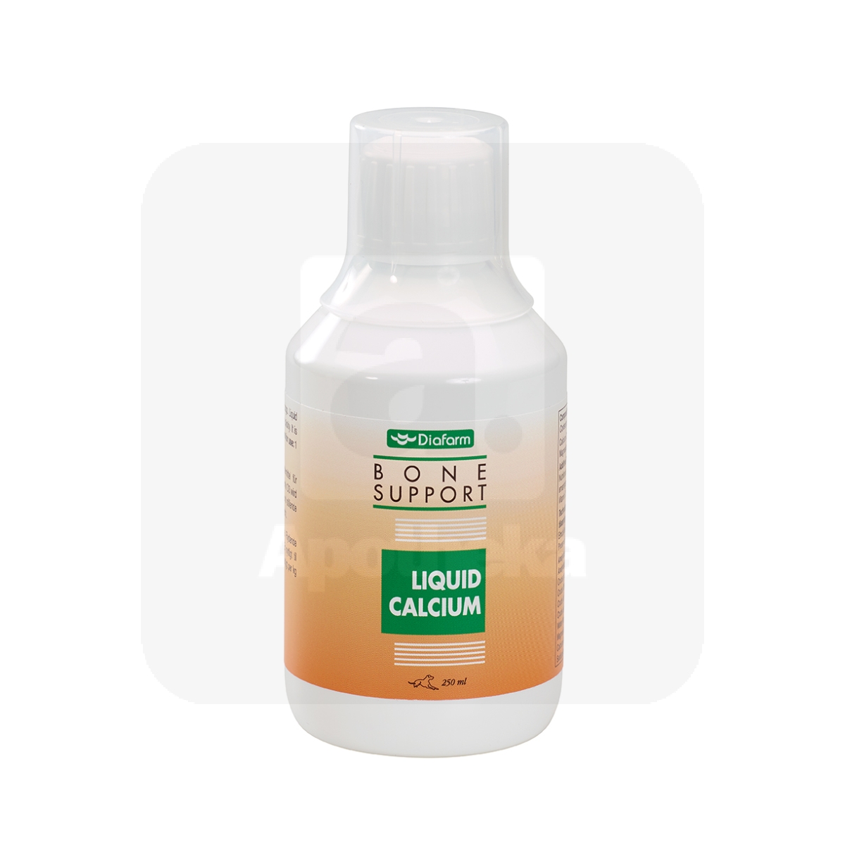 Diafarm Liquid Calcium täiendsööt koertele, 250 ml - Tootepilt