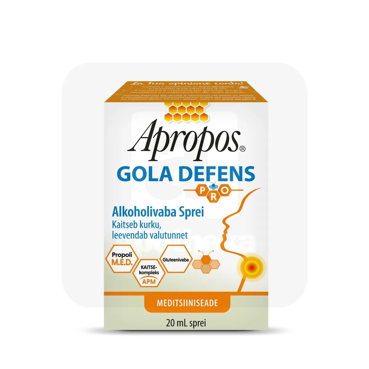 APROPOS GOLA DEFENS KURGUSPREI LASTELE 20ML - Tootepilt