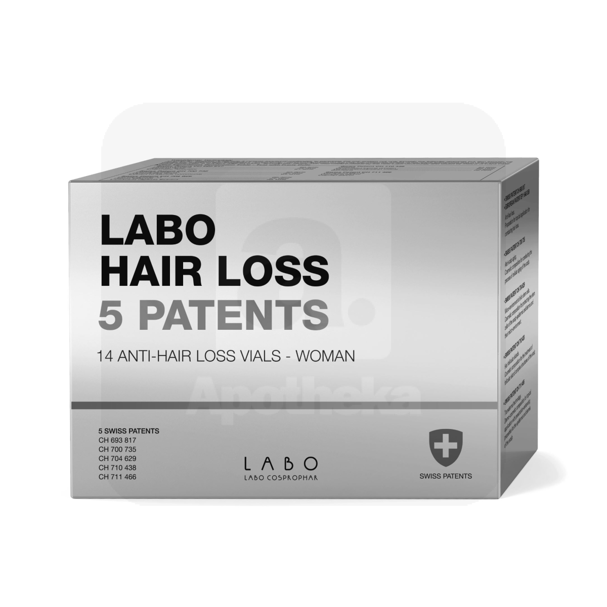 LABO HAIR LOSS 5 PATENTI AMPULLID NAISTELE 3,5ML N14 - Tootepilt