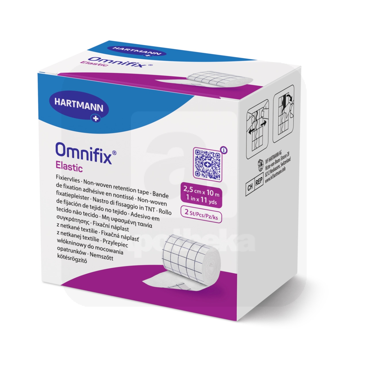 OMNIFIX ELASTIC 2,5CMX10M N2