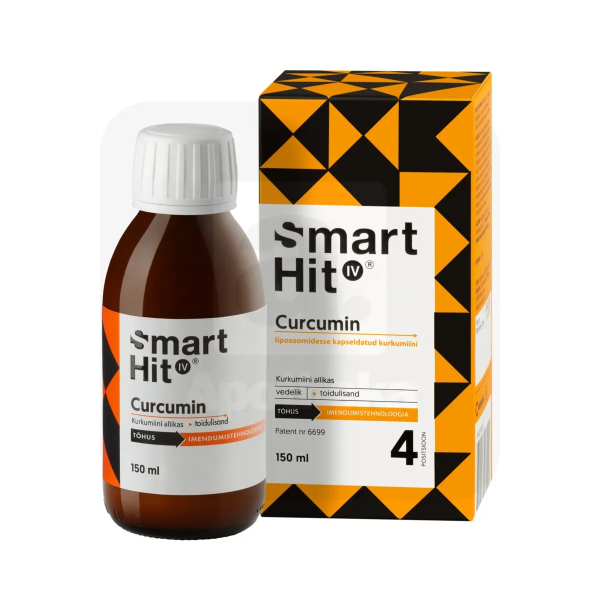 SMARTHIT IV CURCUMIN LIPOSOOMNE 150ML - Tootepilt