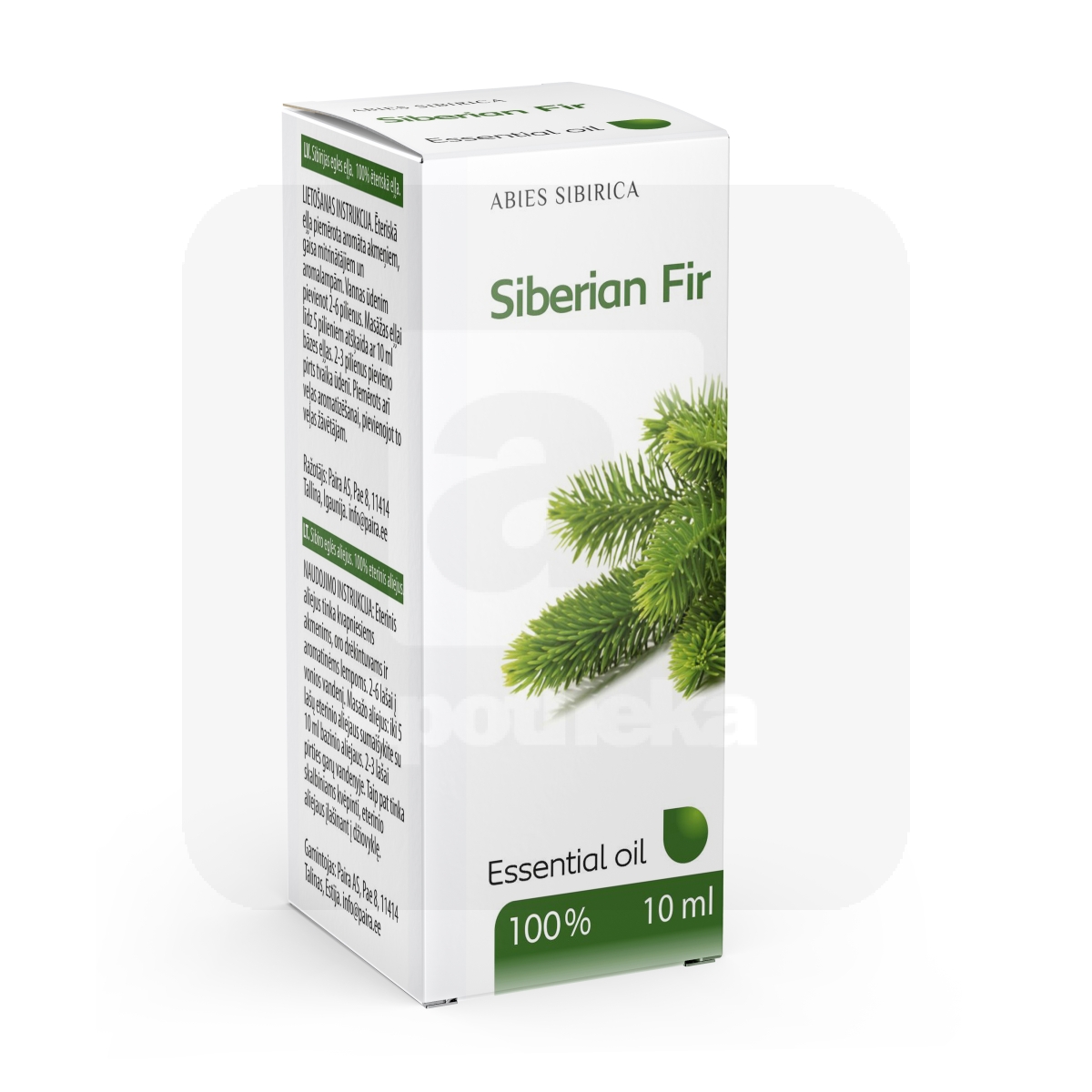 PAIRA SIBERI NULUÕLI 10ML - Tootepilt