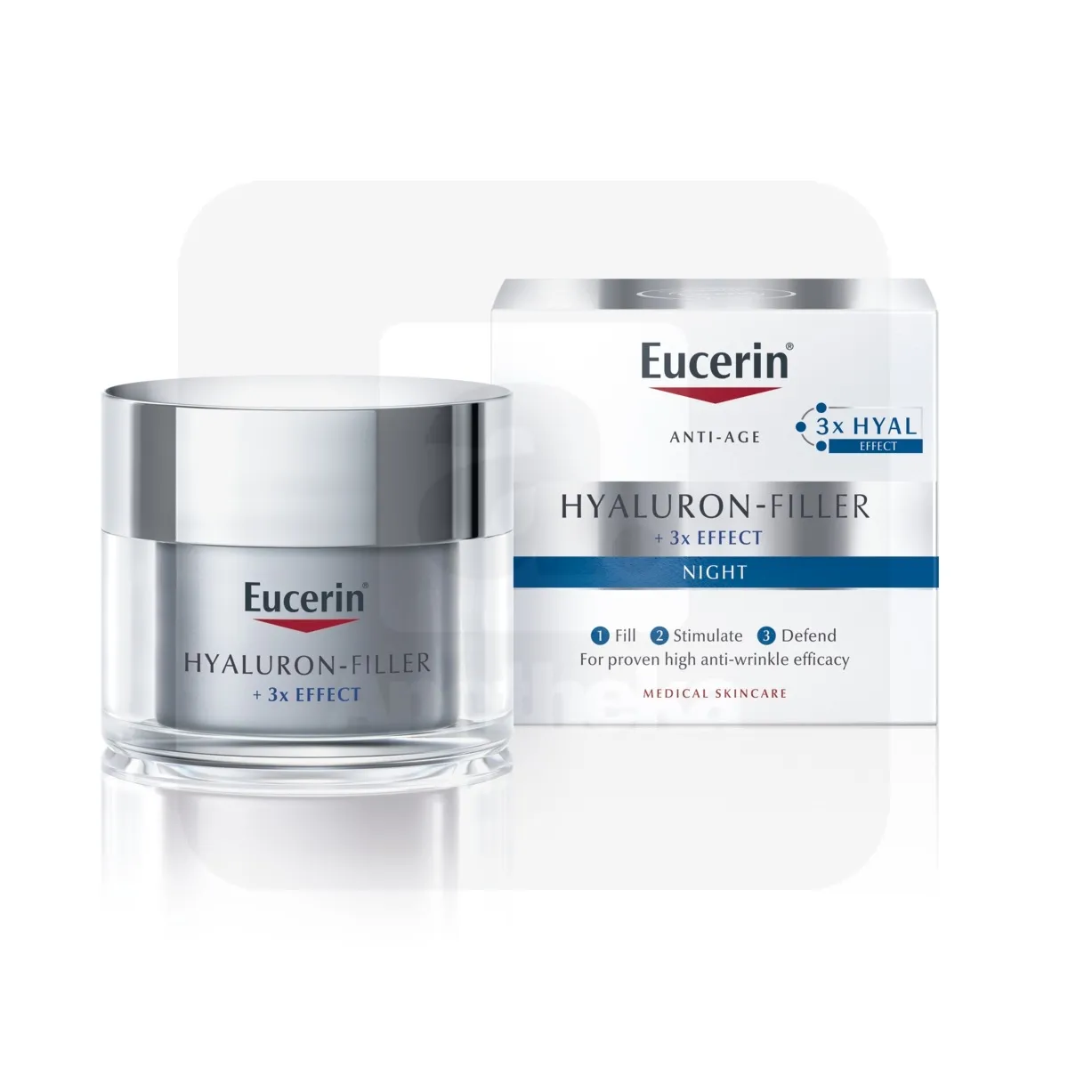 EUCERIN HYALURON-FILLER ÖÖKREEM 50ML - Tootepilt