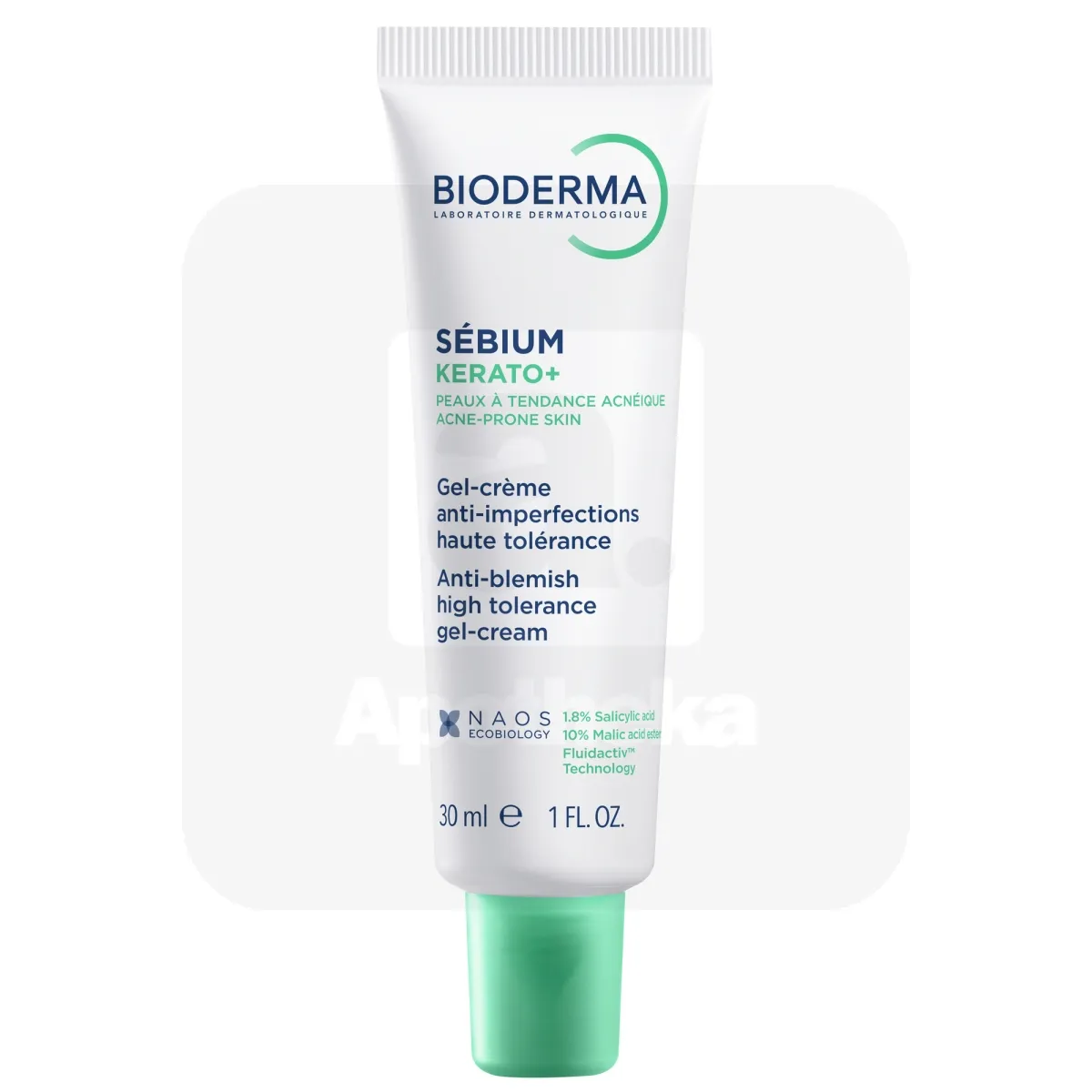 BIODERMA SEBIUM KERATO+ GEELKREEM AKNELISELE NAHALE 30ML - Tootepilt