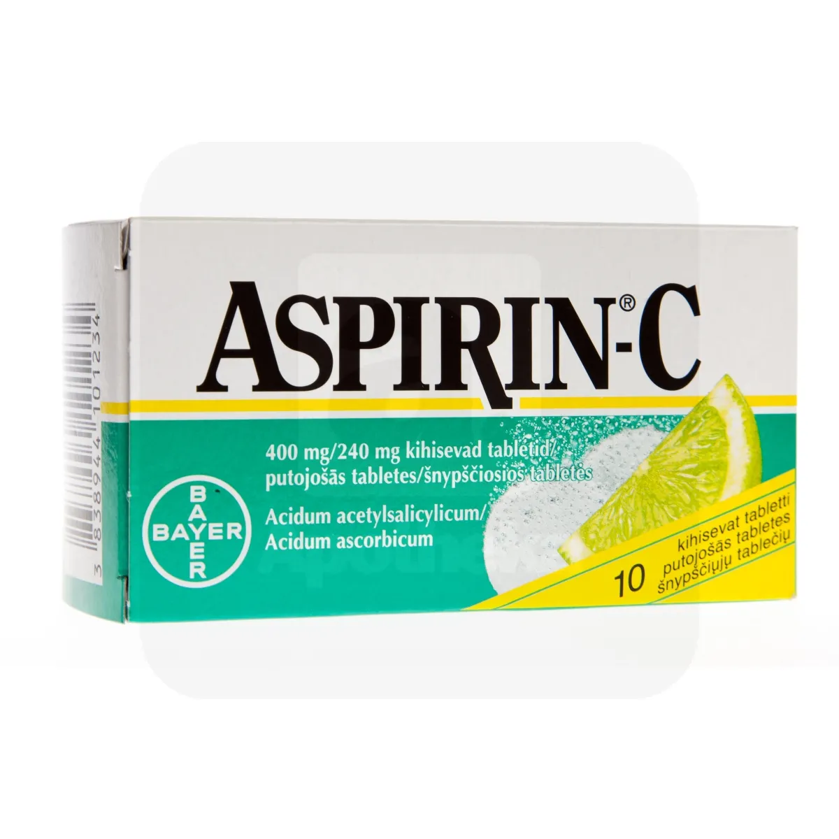 ASPIRIN-C KIHISEV TBL 400MG+240MG N10 - Tootepilt