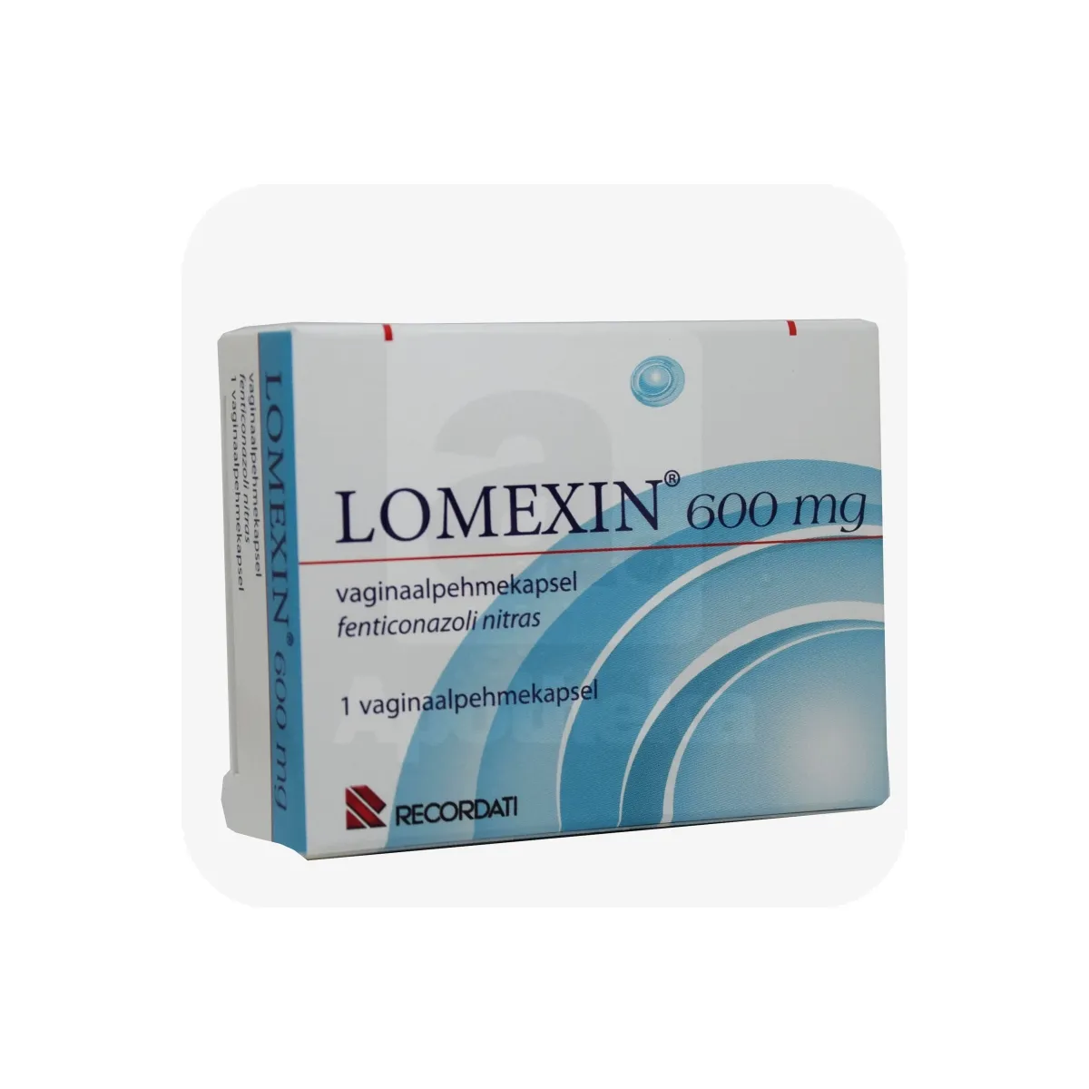 LOMEXIN VAGINAALPEHMEKAPSEL 600MG N1 (TML) - Tootepilt