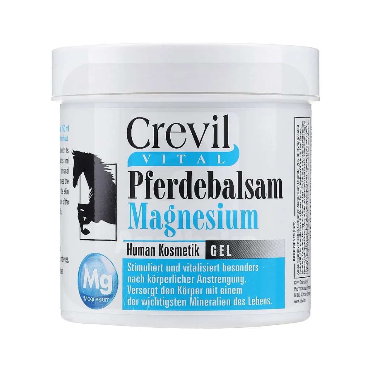 CREVIL HOBUSEPALSAM MAGNEESIUMIGA 250ML - Tootepilt