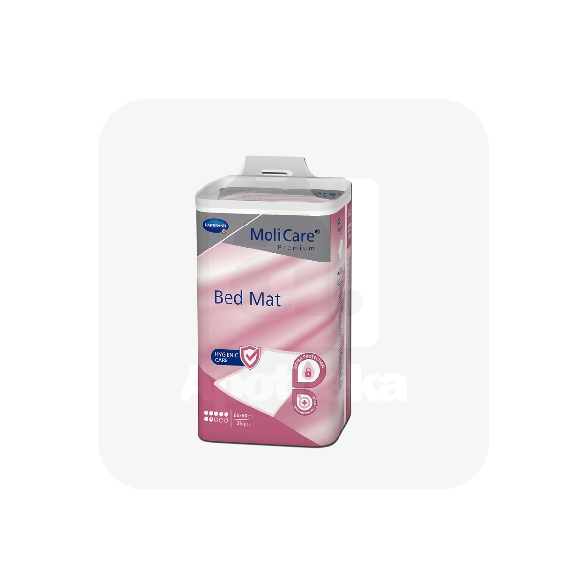 MOLICARE BED MAT 7 TILKA 60X60CM N25 - Tootepilt