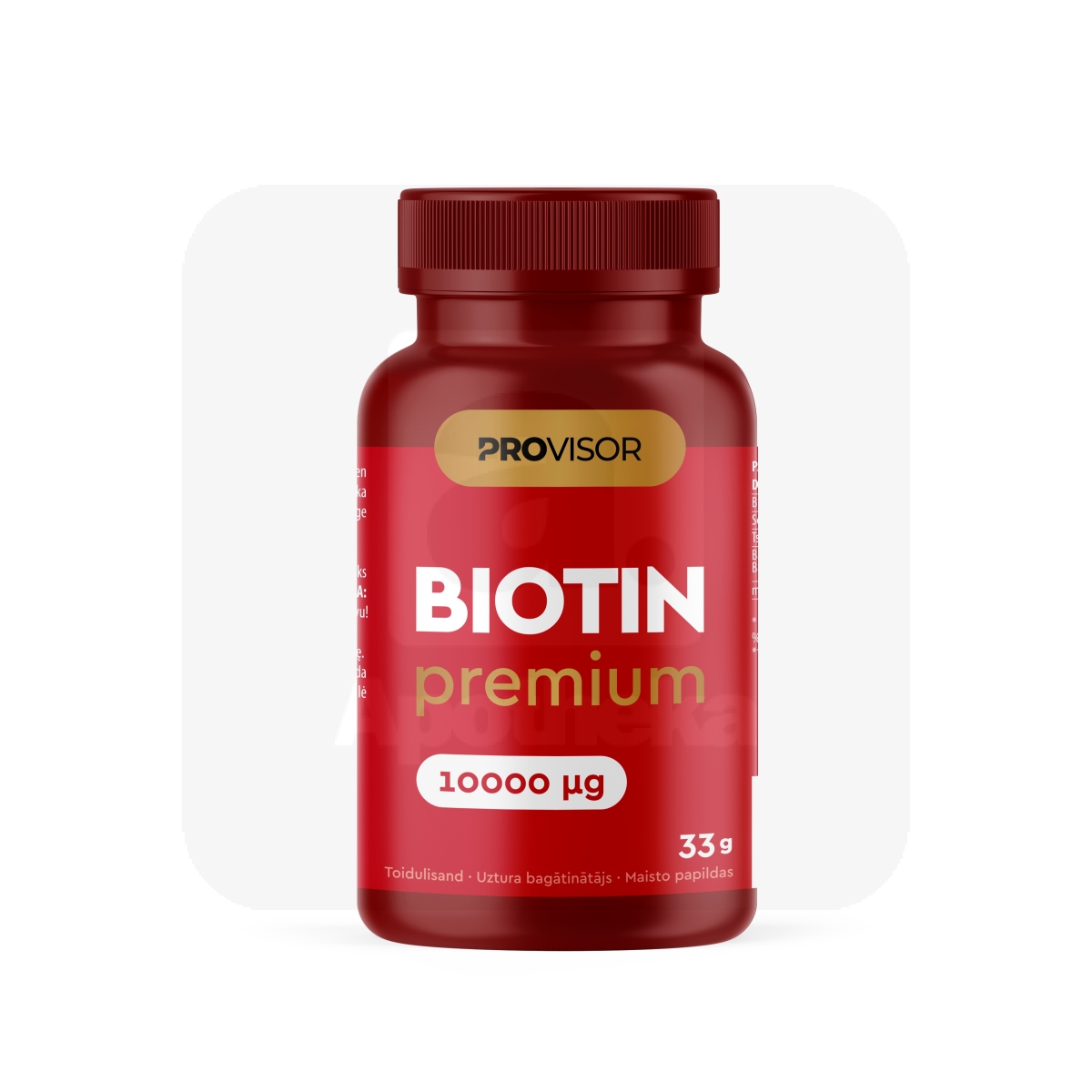 PROVISOR BIOTIN PREMIUM MCG 10000 N60 - Tootepilt