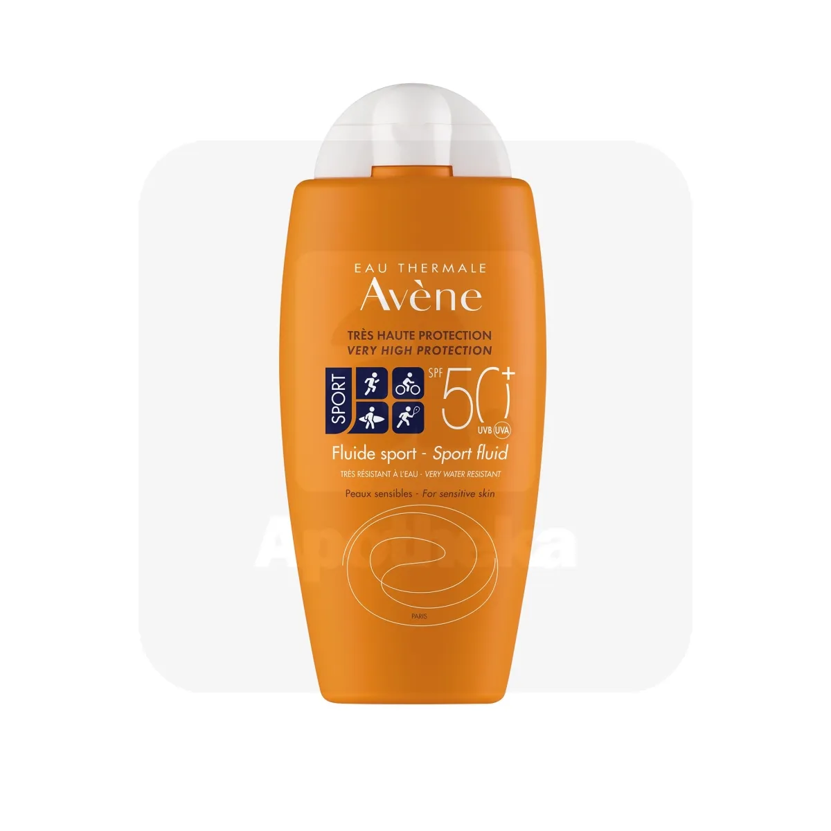 AVENE SUN SPORT PÄIKESEKAITSEEMULSIOON SPF50+ 100ML - Tootepilt 1