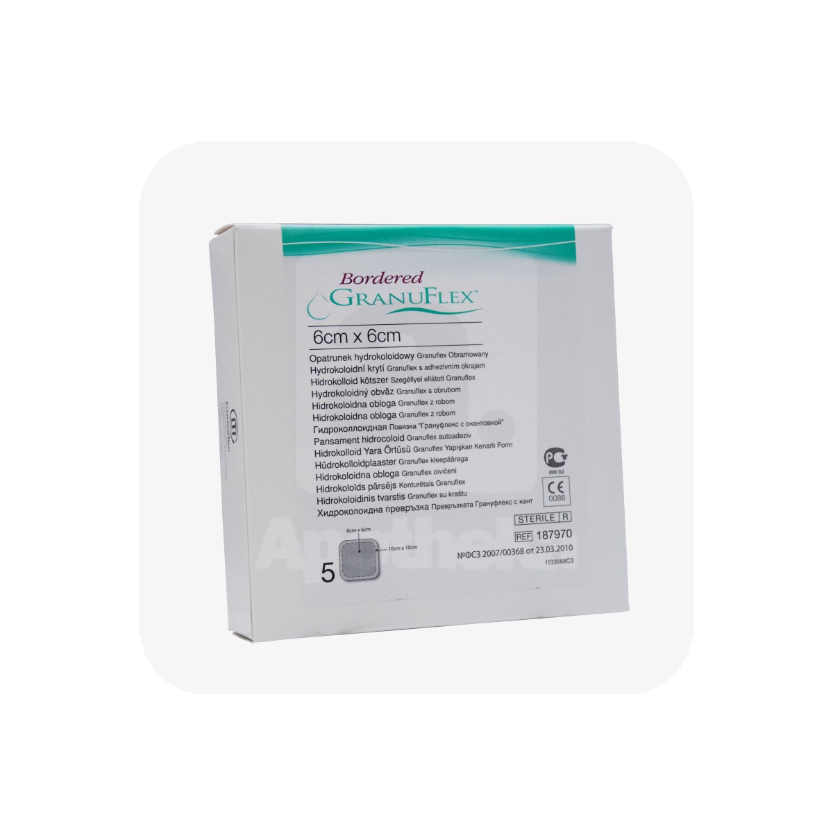 GRANUFLEX BORDERED PLAASTER 6X6CM N5 - Tootepilt