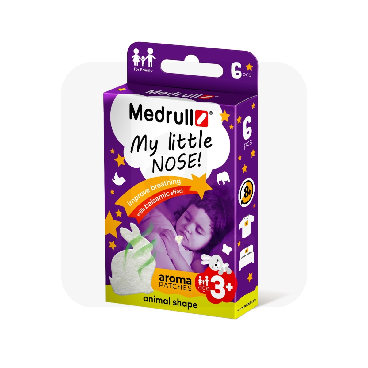 MEDRULL AROOMIPLAASTER MY LITTLE NOSE ANIMALS N6 - Tootepilt