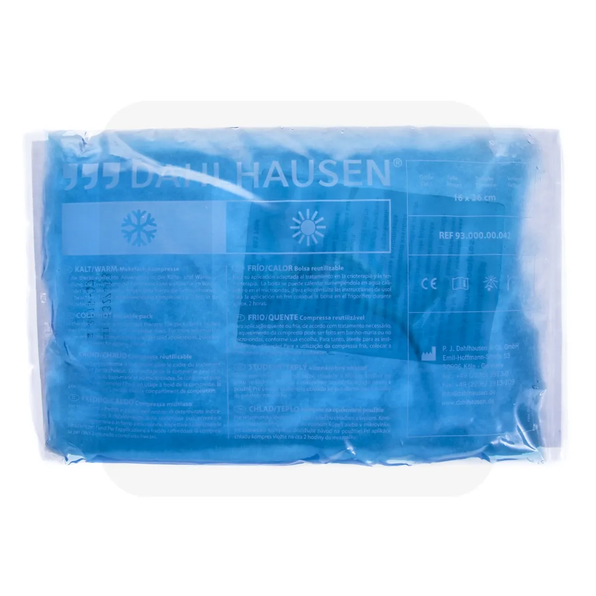 KÜLMA-KUUMAKOTT DAHLHAUSEN 16X26CM (SININE) - Tootepilt