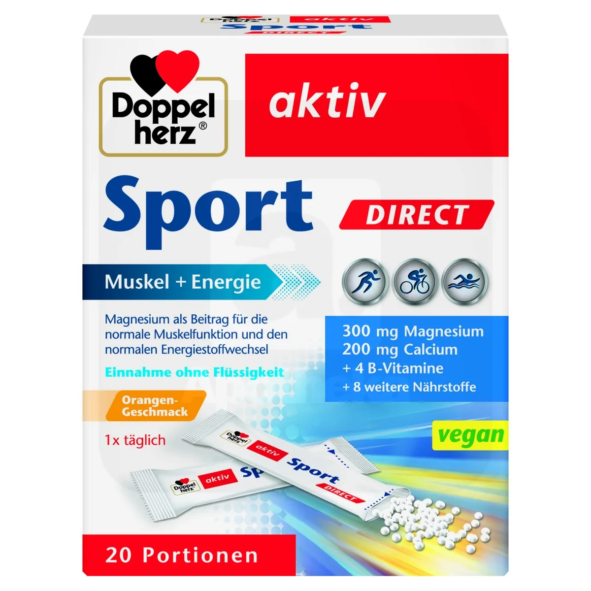 DOPPELHERZ AKTIV SPORT DIRECT N20 - Tootepilt