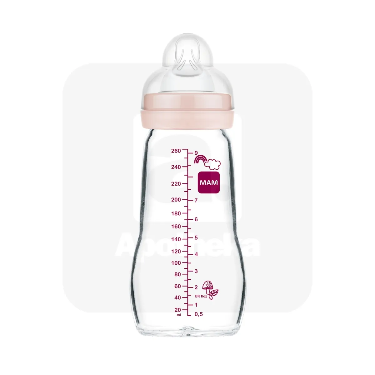 MAM FEEL GOOD KLAASPUDEL 260ML - Tootepilt