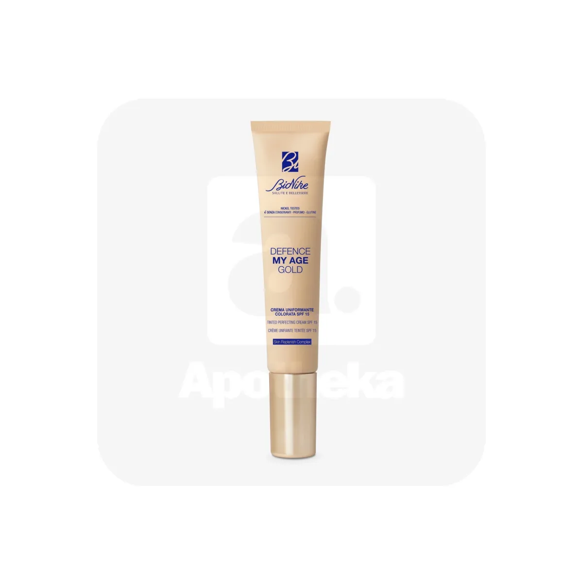 BIONIKE MY AGE GOLD PÄEVAKREEM JUMET ÜHTLUSTAV SPF15 40ML - Tootepilt 1