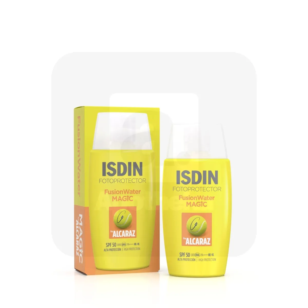 ISDIN PÄIKESEKAITSEEMULSIOON MAGIC ALCARAZ NÄOLE SPF50 50ML - Tootepilt