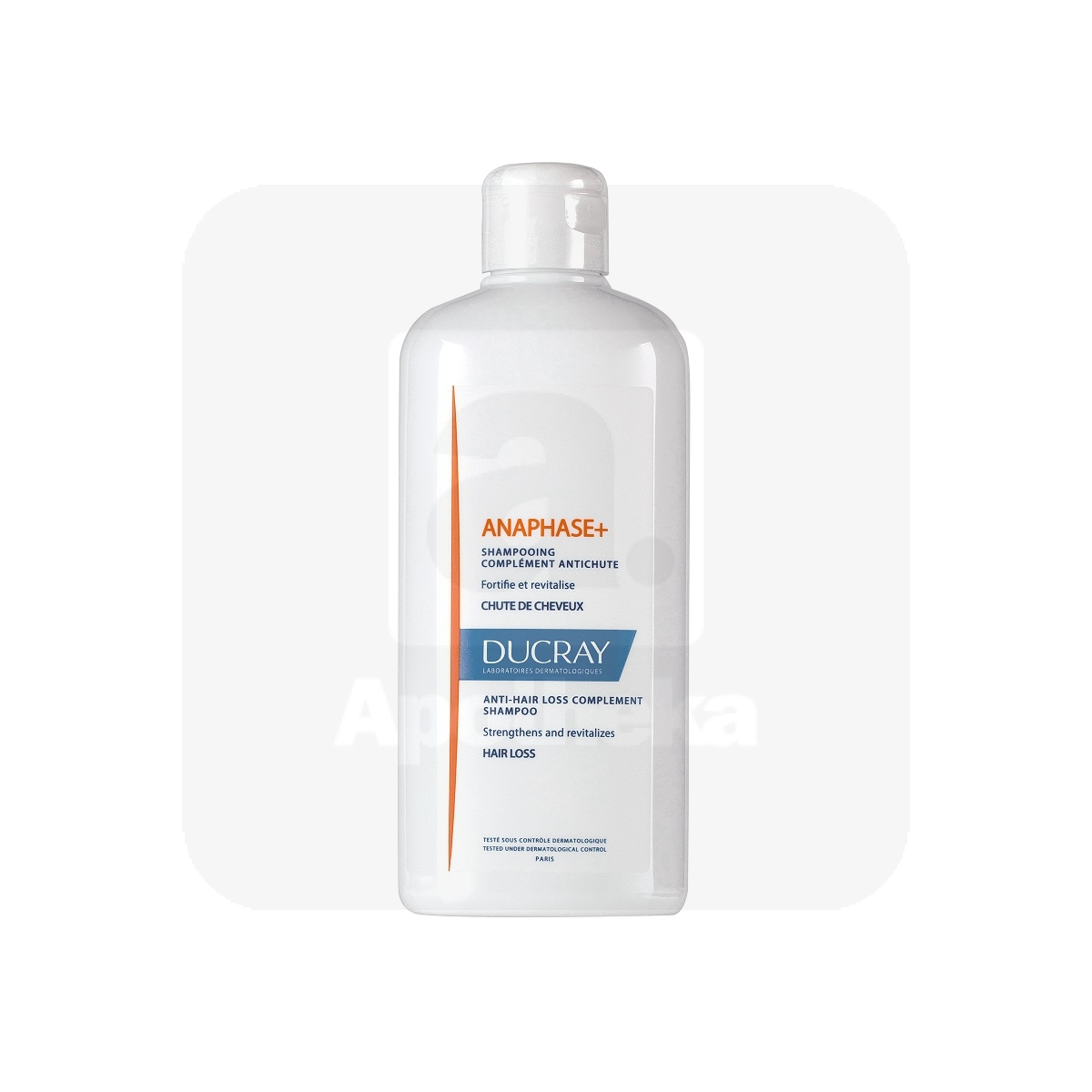 DUCRAY ANAPHASE+ SHAMPOON JUUSTE VÄLJALANGEMISE VASTU 400ML - Tootepilt