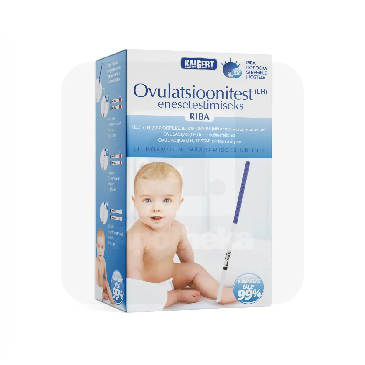 OVULATSIOONITEST (LH) RIBA N5 (KAIGERT) - Tootepilt