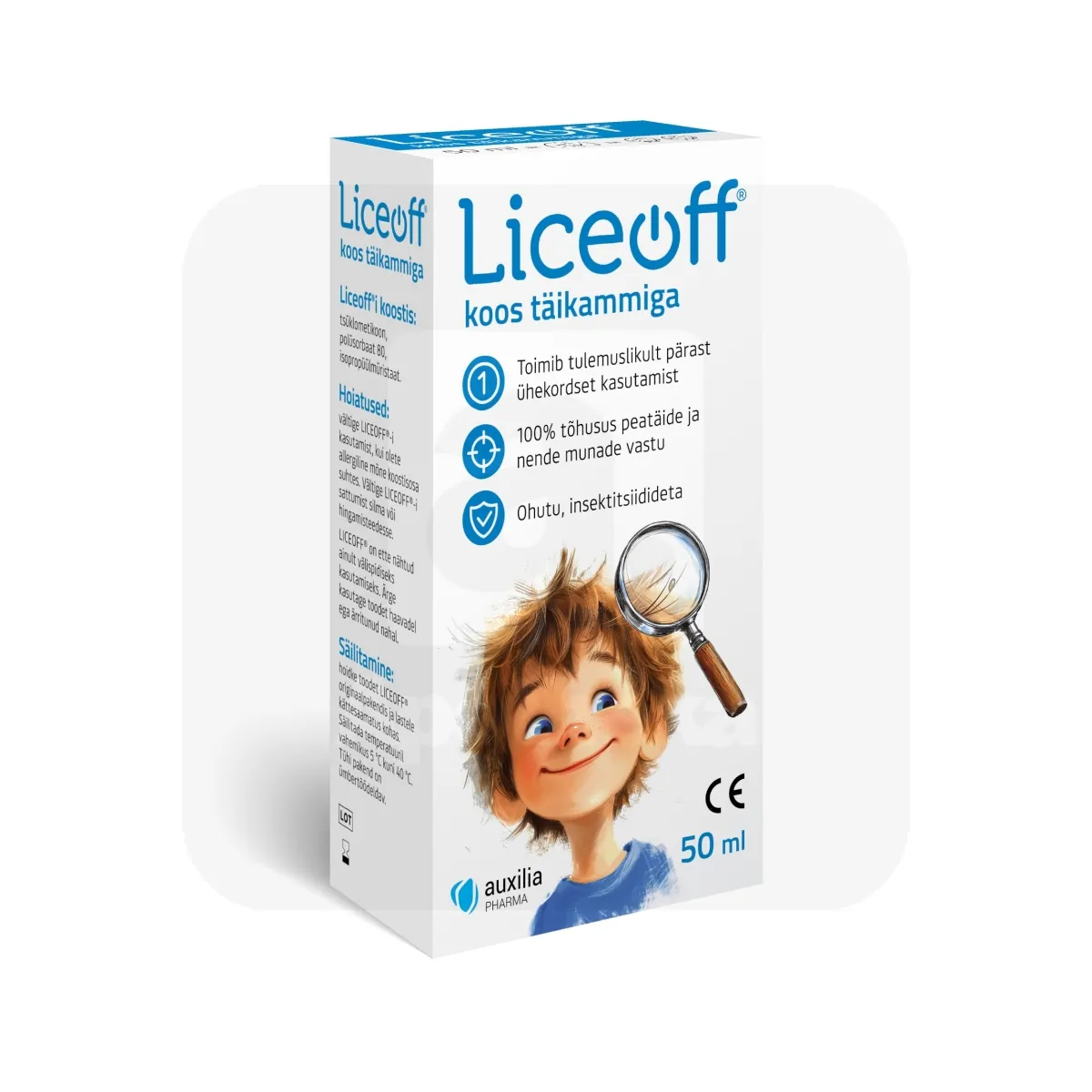 LICEOFF TÄIKAMMIGA 50ML - Tootepilt