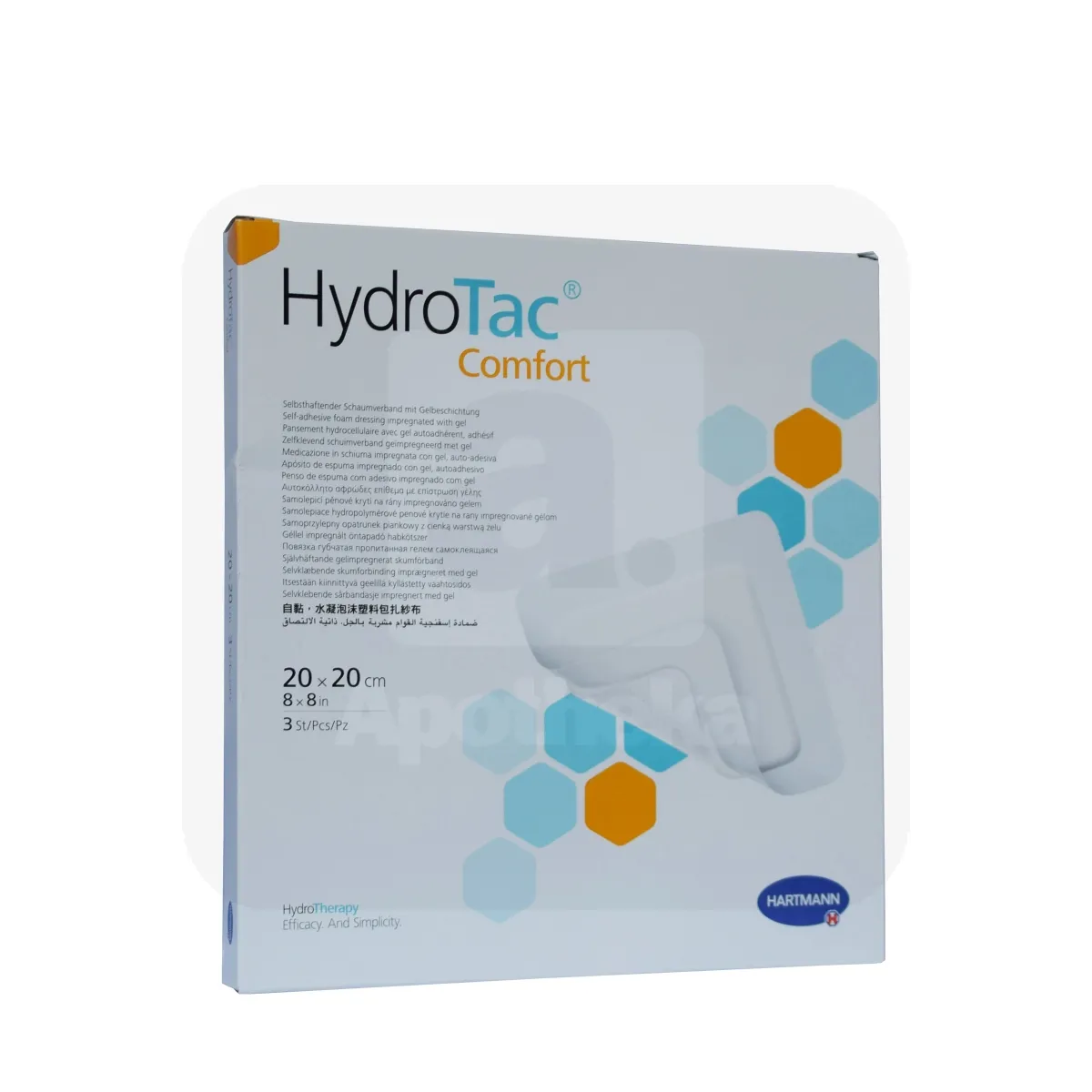 HYDROTAC COMFORT HAAVASIDE 20X20CM N3 - Tootepilt