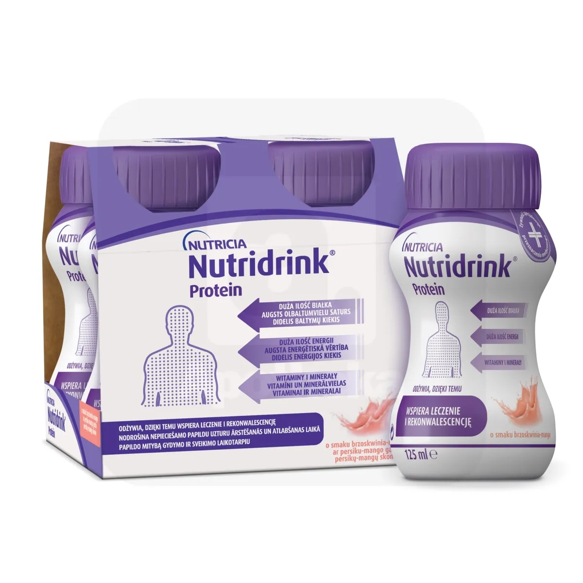 NUTRIDRINK PROTEIN 125ML N4 VIRSIKU-MANGOMAITSELINE - Tootepilt