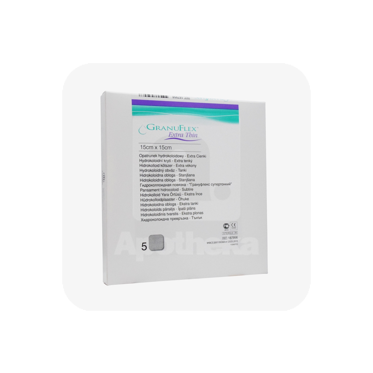 GRANUFLEX EXTRA THIN PLAASTER 15X15CM N5 - Tootepilt