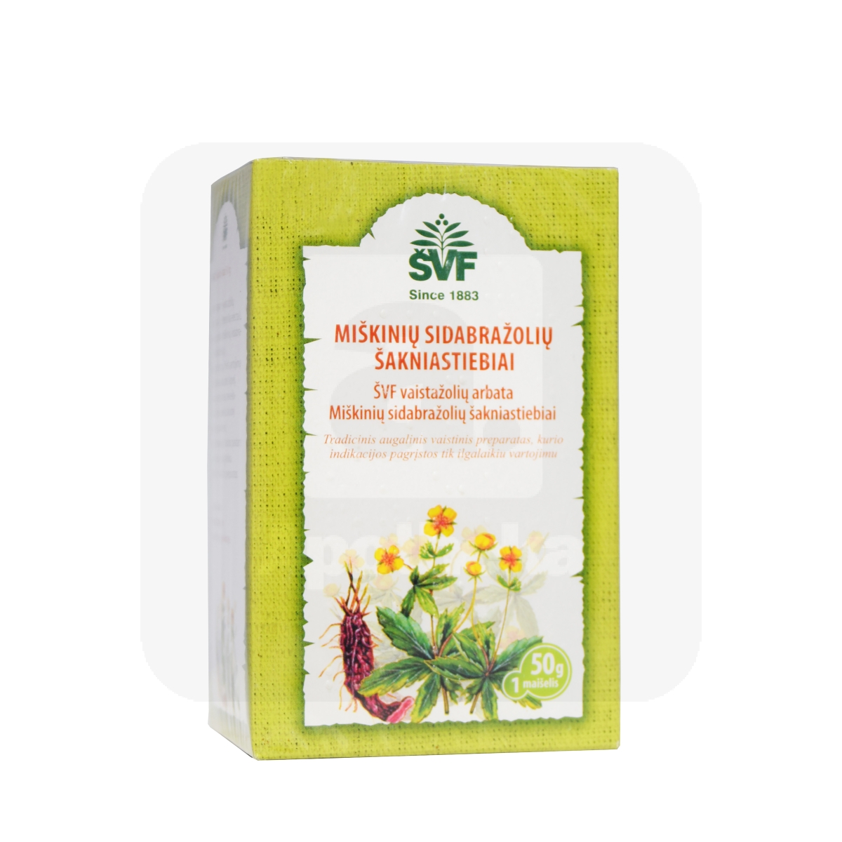 TEDREMARANA JUURIKAS (TORMENTILLAE RHIZOMA) 50G