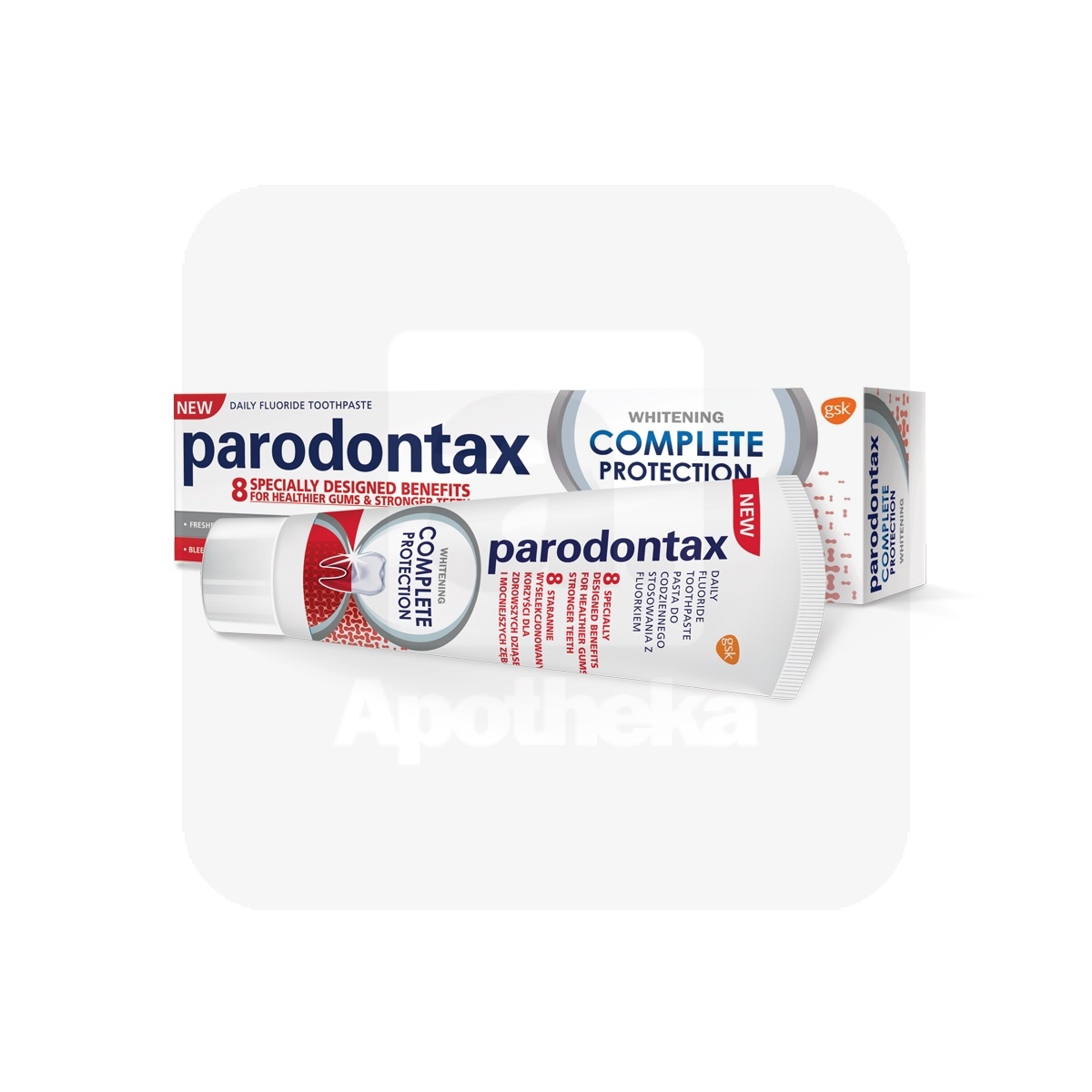 PARODONTAX COMPLETE PROTECTION WHITENING HAMBAPASTA 75ML