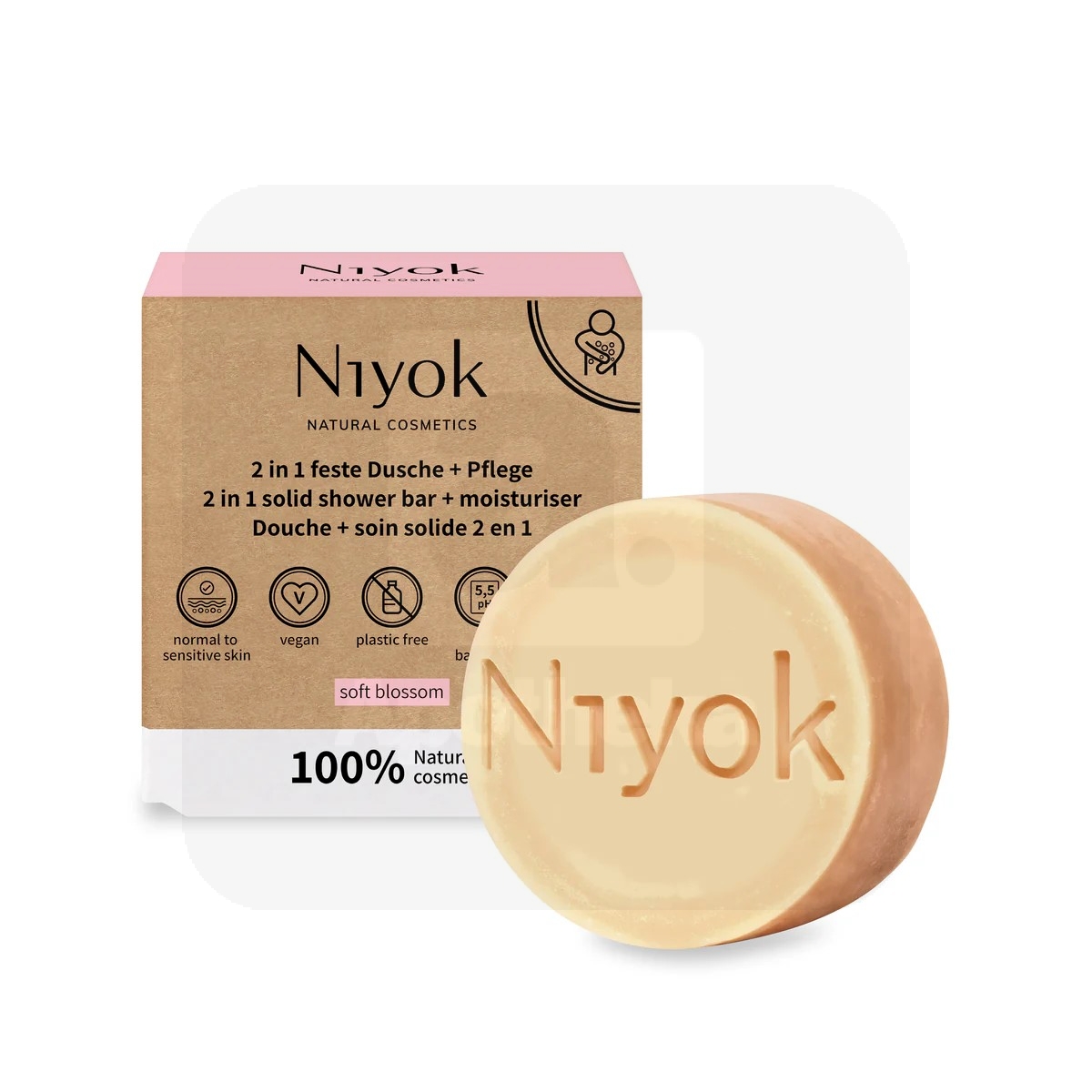 NIYOK TAHKE DUSHIGEEL+NIISUTAJA SOFT BLOSSOM 80G - Tootepilt