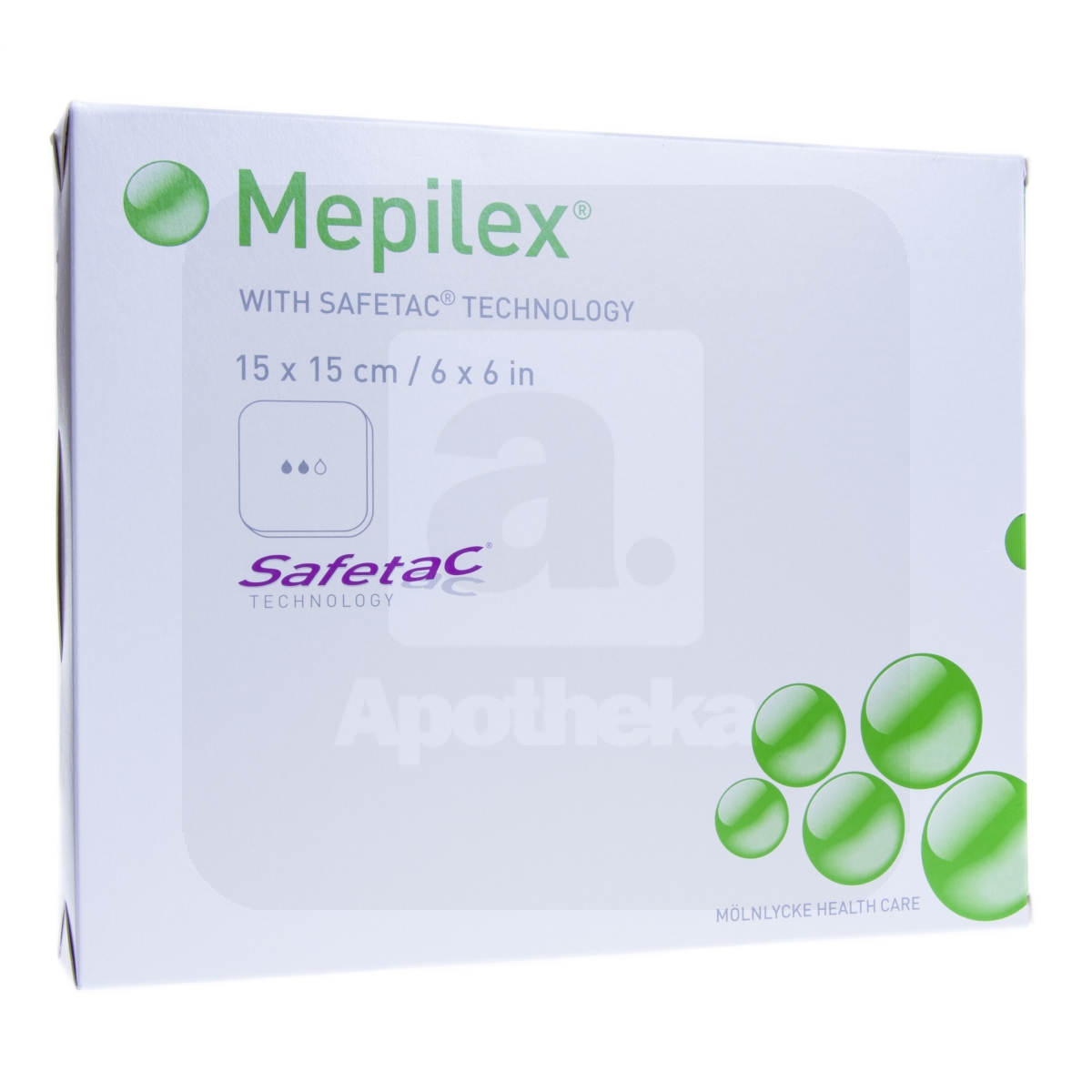MEPILEX SILIKOONHAAVAPADI STERIILNE 15X15CM N5