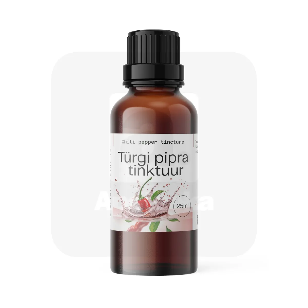 TÜRGI PIPRA TINKTUUR 25ML - Tootepilt