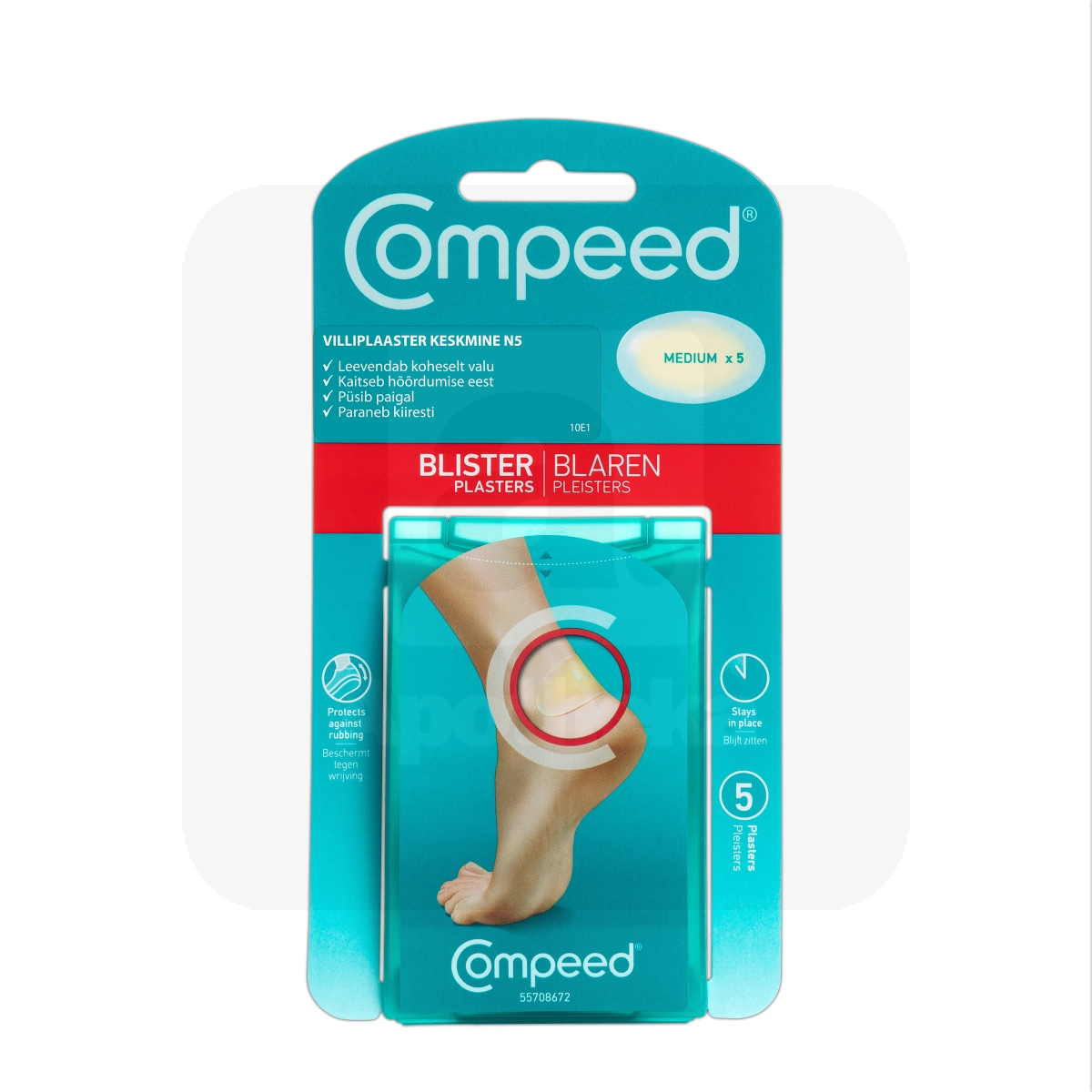 COMPEED VILLIPLAASTER KESKMINE N5 - Tootepilt