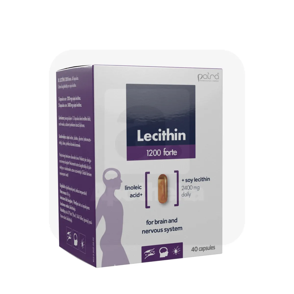 LETSITIIN 1200 FORTE CAPS N40 - Tootepilt