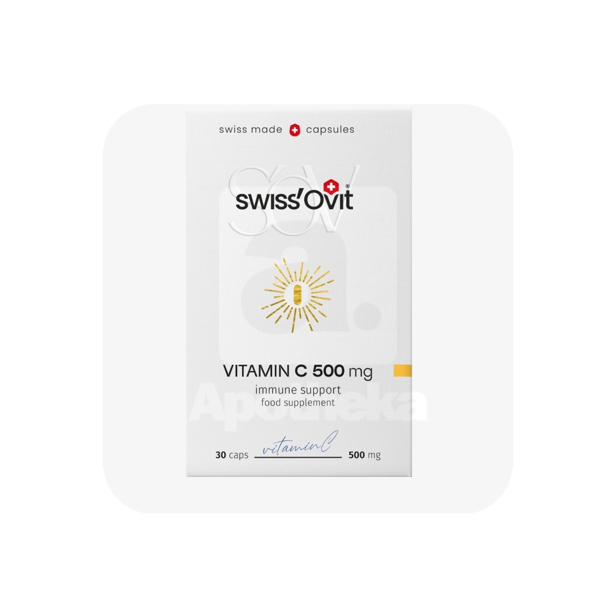 SWISSOVIT VITAMIIN C KAPSLID 500MG N30 - Tootepilt