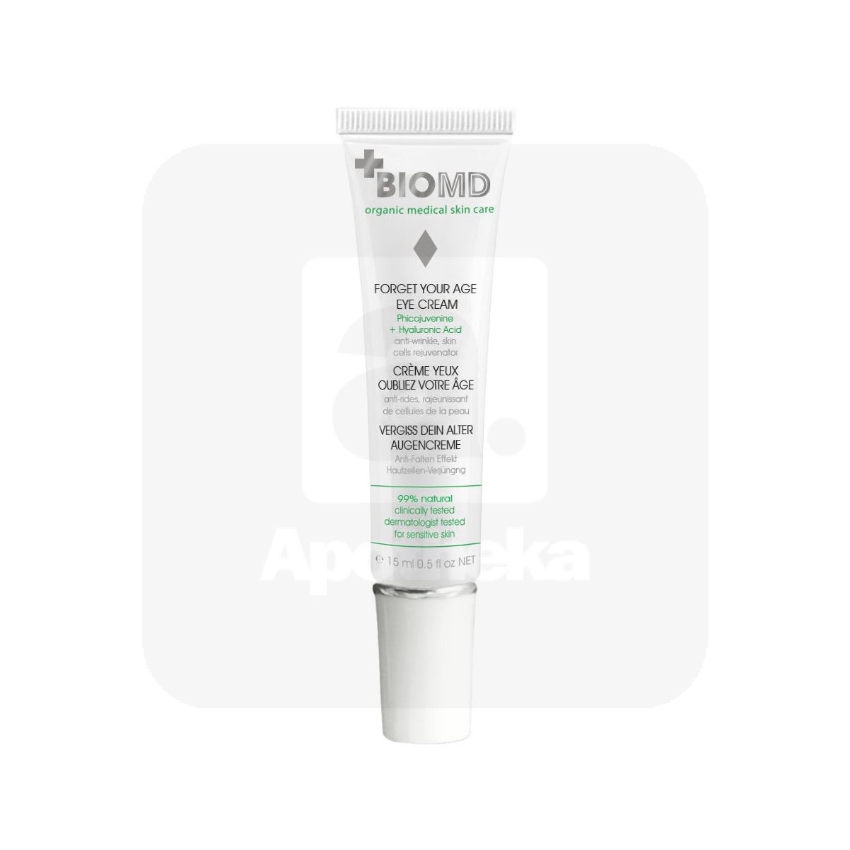 BIOMD FORGET YOUR AGE SILMAKREEM VANANEMISVASTANE 15ML - Tootepilt